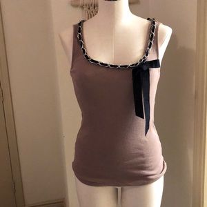 Ann Taylor Loft Chain Tank Top